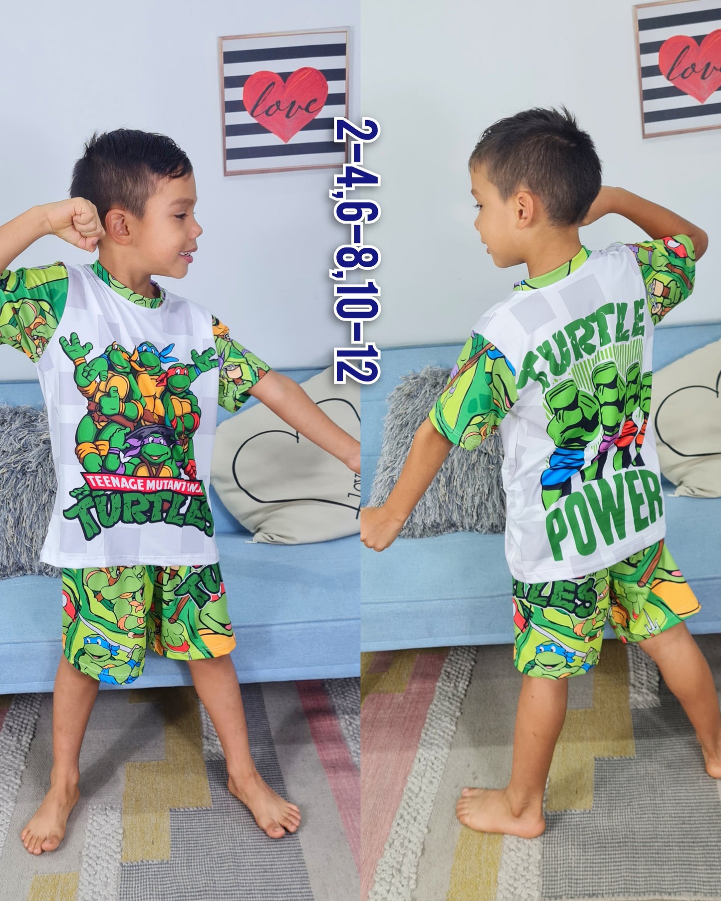 Pijama Short camiseta  Niño Ref.1013