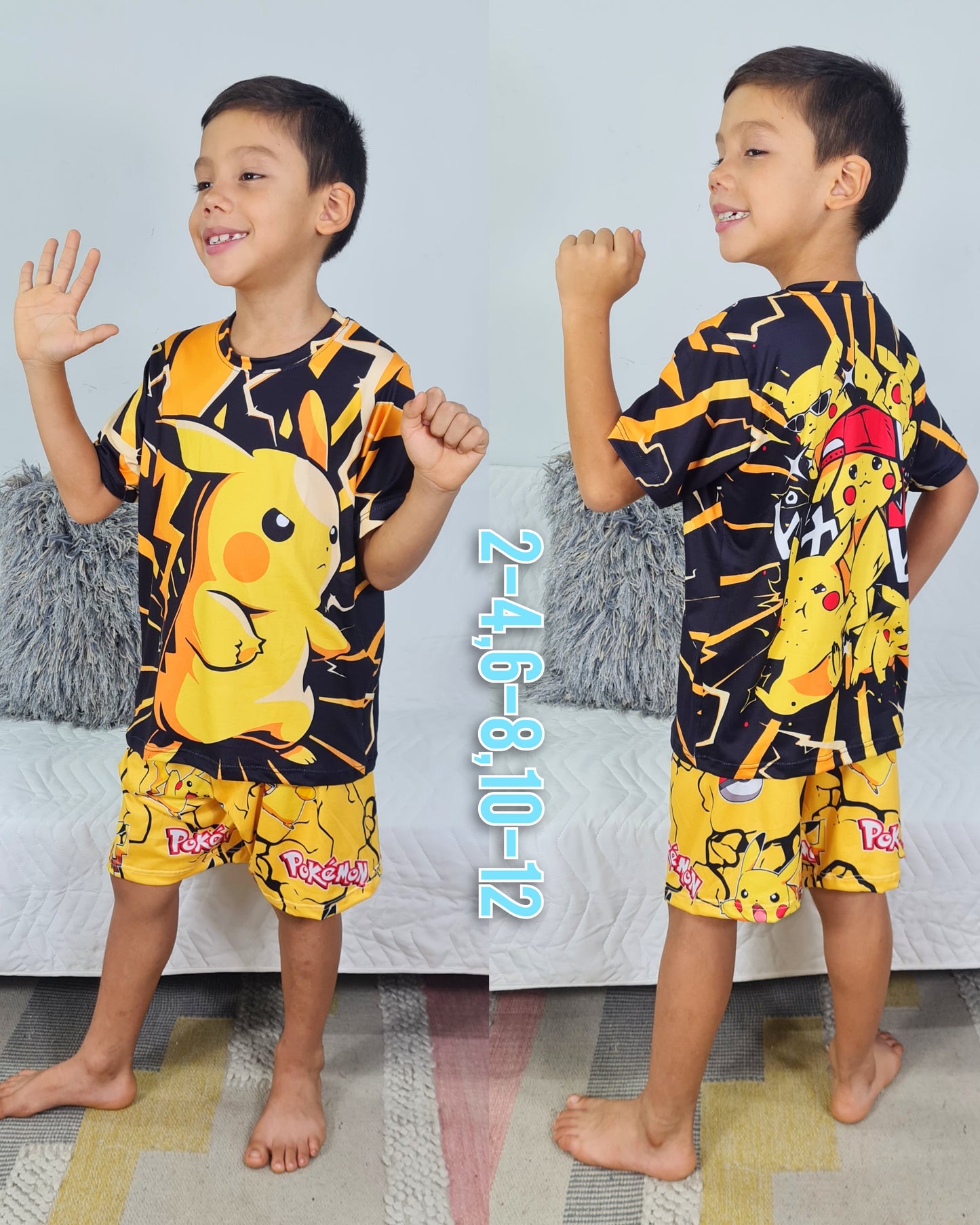 Pijama Short camiseta  Niño Ref.1013