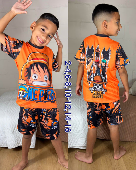Pijama Short camiseta  Niño Ref.1013