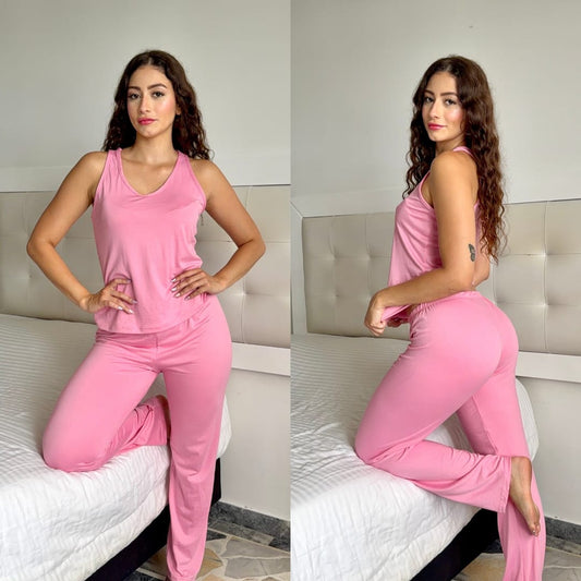 Pijama Pantalón Unicolor Ref.1026