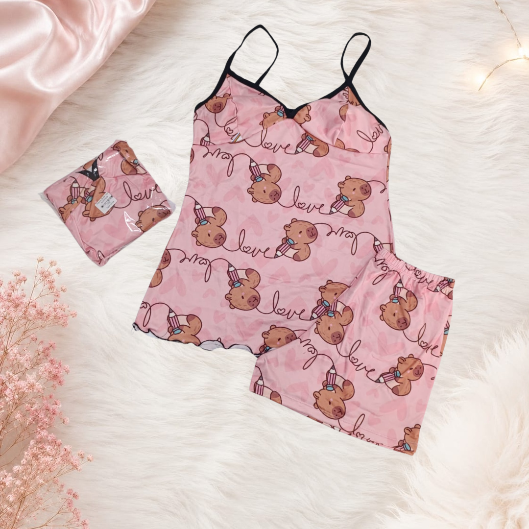 Pijama Blusa Copa Sublimada Ref.1030 Und