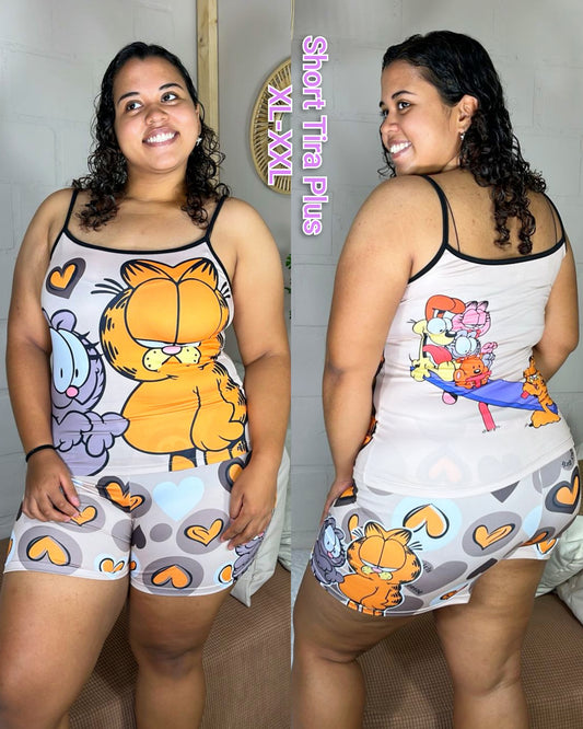 Pijama Short plus sublimado Ref.105