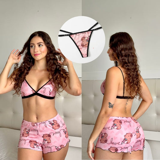 Pijama Short Trio Ref.108